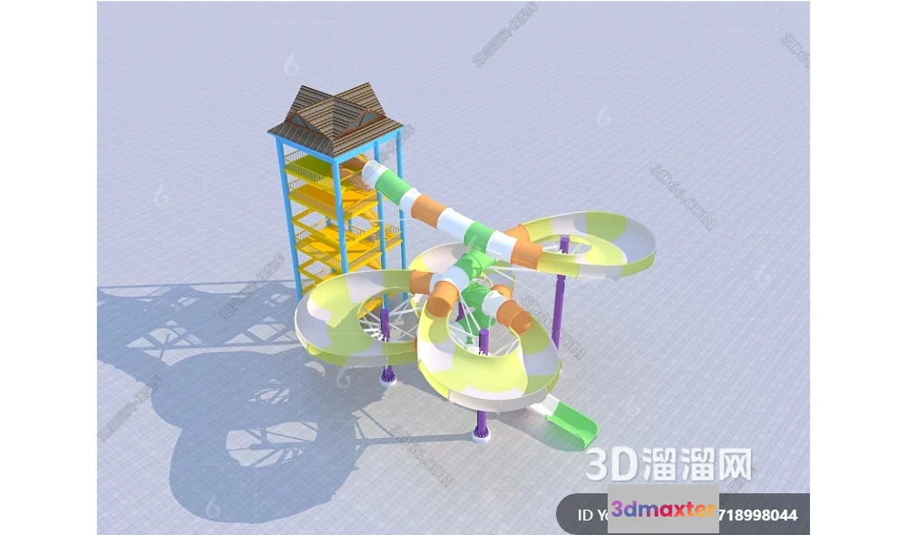 1363621 - Amusement Park for Kid - 3D Model - 070 3D Max