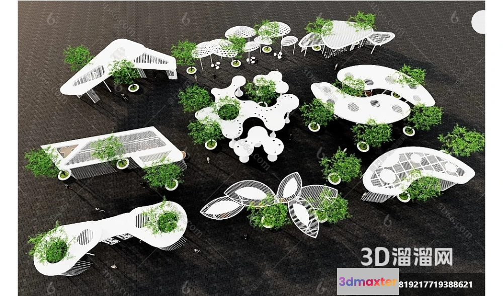 1363956 - Amusement Park for Kid - 3D Model - 075 3D Max