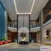 1364042 - Hotel - Lobby - 3D Interior Scene - 3D Models - 512 3D Max