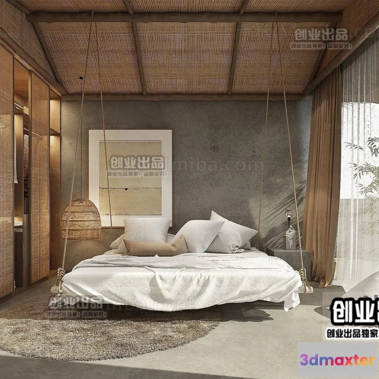 1364064 - Homestay 3D Interior Scene - 3D Models - 026 3D Max