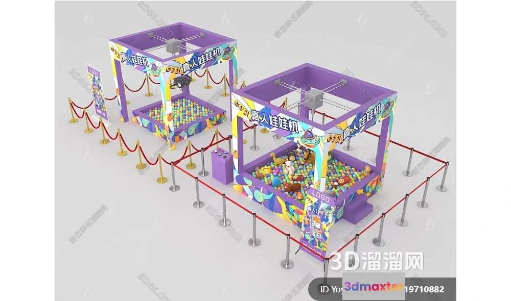 1364085 - Amusement Park for Kid - 3D Model - 077 3D Max