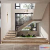 1364330 - Staircase Decoration - 3D Interior Scene - 3D Models - 006 3D Max