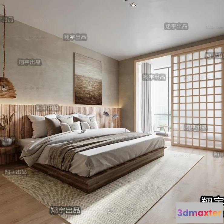 1364485 - Homestay 3D Interior Scene - 3D Models - 032 3D Max