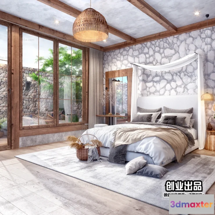 1364670 - Homestay 3D Interior Scene - 3D Models - 035 3D Max