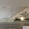 1364675 - Staircase Decoration - 3D Interior Scene - 3D Models - 011 3D Max