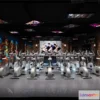 1364760 - GYM - 3D Interior Scene - 3D Models - 037 3D Max
