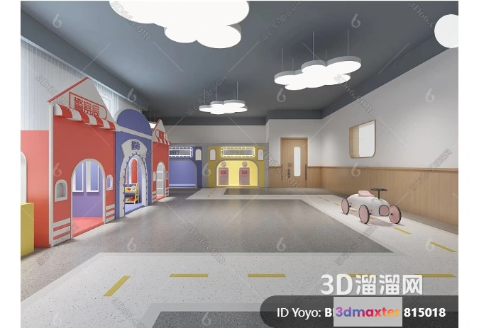 1365794 - Amusement Park for Kid - 3D Model - 102 3D Max