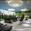 1365875 - GYM - 3D Interior Scene - 3D Models - 053 3D Max