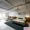 1366752 - Homestay 3D Interior Scene - 3D Models - 066 3D Max