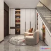 1367121 - Staircase Decoration - 3D Interior Scene - 3D Models - 048 3D Max