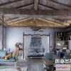 1367330 - Homestay 3D Interior Scene - 3D Models - 075 3D Max