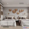 1367400 - Homestay 3D Interior Scene - 3D Models - 076 3D Max