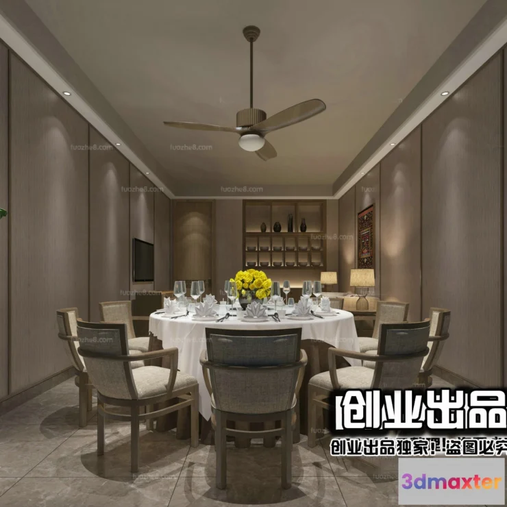 1368068 - Homestay 3D Interior Scene - 3D Models - 086 3D Max