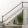 1368214 - Staircase Decoration - 3D Interior Scene - 3D Models - 065 3D Max