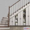 1368701 - Staircase Decoration - 3D Interior Scene - 3D Models - 072 3D Max