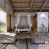 1368757 - Homestay 3D Interior Scene - 3D Models - 096 3D Max
