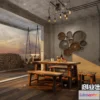 1369028 - Homestay 3D Interior Scene - 3D Models - 100 3D Max