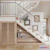 1369258 - Staircase Decoration - 3D Interior Scene - 3D Models - 080 3D Max