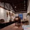 1369307 - Homestay 3D Interior Scene - 3D Models - 104 3D Max