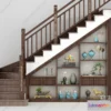 1369610 - Staircase Decoration - 3D Interior Scene - 3D Models - 085 3D Max