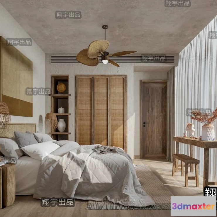 1369628 - Homestay 3D Interior Scene - 3D Models - 109 3D Max
