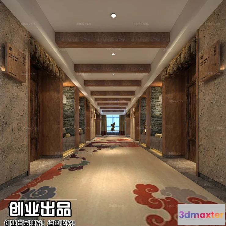 1369831 - Homestay 3D Interior Scene - 3D Models - 112 3D Max