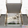1370538 - Staircase Decoration - 3D Interior Scene - 3D Models - 099 3D Max