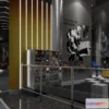 1370666 - GYM - 3D Interior Scene - 3D Models - 123 3D Max