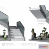 1371207 - Staircase Decoration - 3D Interior Scene - 3D Models - 109 3D Max