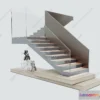 1371411 - Staircase Decoration - 3D Interior Scene - 3D Models - 112 3D Max