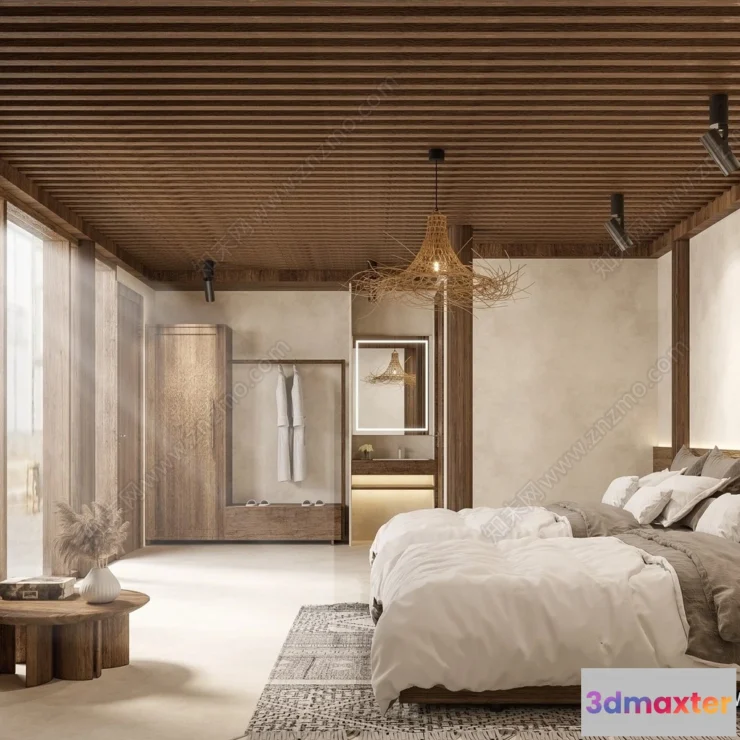 1371663 - Homestay 3D Interior Scene - 3D Models - 123 3D Max