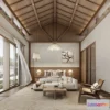 1371719 - Homestay 3D Interior Scene - 3D Models - 124 3D Max