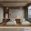1371843 - Homestay 3D Interior Scene - 3D Models - 126 3D Max
