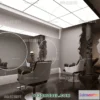 1372129 - Hair Salon - 3D Interior Scene - 059 3D Max