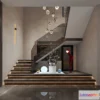 1372180 - Staircase Decoration - 3D Interior Scene - 3D Models - 124 3D Max