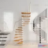 1372440 - Staircase Decoration - 3D Interior Scene - 3D Models - 128 3D Max