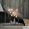 1372505 - Staircase Decoration - 3D Interior Scene - 3D Models - 129 3D Max