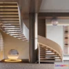 1372913 - Staircase Decoration - 3D Interior Scene - 3D Models - 135 3D Max