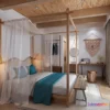 1372999 - Homestay 3D Interior Scene - 3D Models - 144 3D Max