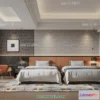 1373239 - Bedroom For Hotel - 3D Scene - Interior Design - 031 3D Max
