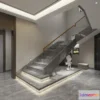 1373369 - Staircase Decoration - 3D Interior Scene - 3D Models - 142 3D Max