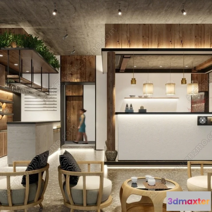 1373439 - Homestay 3D Interior Scene - 3D Models - 151 3D Max