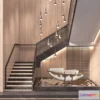 1373927 - Staircase Decoration - 3D Interior Scene - 3D Models - 151 3D Max