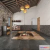 1374126 - Homestay 3D Interior Scene - 3D Models - 161 3D Max