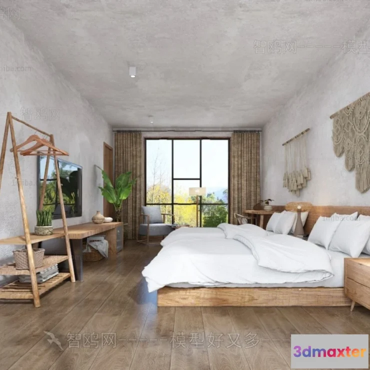 1374515 - Homestay 3D Interior Scene - 3D Models - 167 3D Max