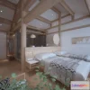 1374707 - Homestay 3D Interior Scene - 3D Models - 170 3D Max