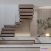 1374914 - Staircase Decoration - 3D Interior Scene - 3D Models - 166 3D Max