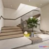 1375150 - Staircase Decoration - 3D Interior Scene - 3D Models - 170 3D Max