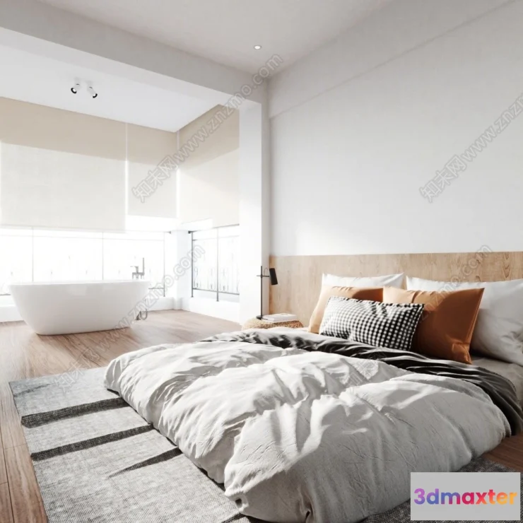 1375256 - Homestay 3D Interior Scene - 3D Models - 178 3D Max