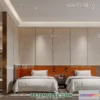 1375340 - Bedroom For Hotel - 3D Scene - Interior Design - 063 3D Max